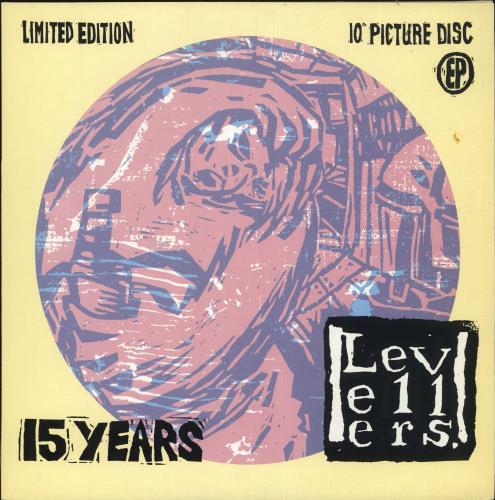 The Levellers Fifteen Years - 10" Picture Disc 10" Vinyl Picture Disc (10 inch Record Single) UK LVL1PFI717263