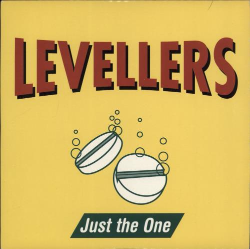 The Levellers Just The One 7" vinyl single (7 inch record / 45) UK LVL07JU583587