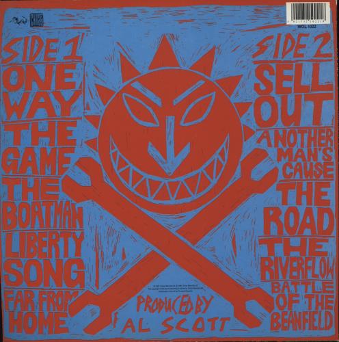 The Levellers Levelling The Land - Song Hype Stickered sleeve vinyl LP album (LP record) UK LVLLPLE710869