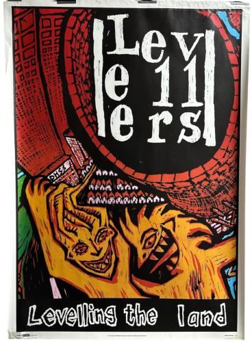 The Levellers Levelling the Land poster UK LVLPOLE869553