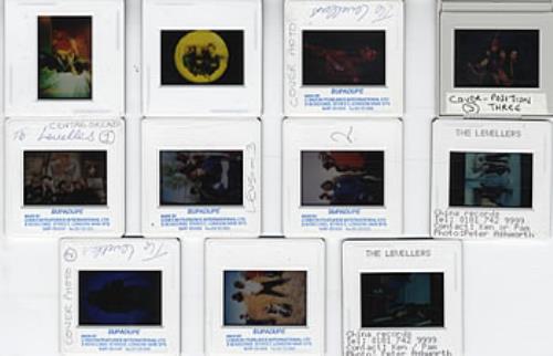 The Levellers Set of Eleven Slide Transparencies memorabilia UK LVLMMSE313740