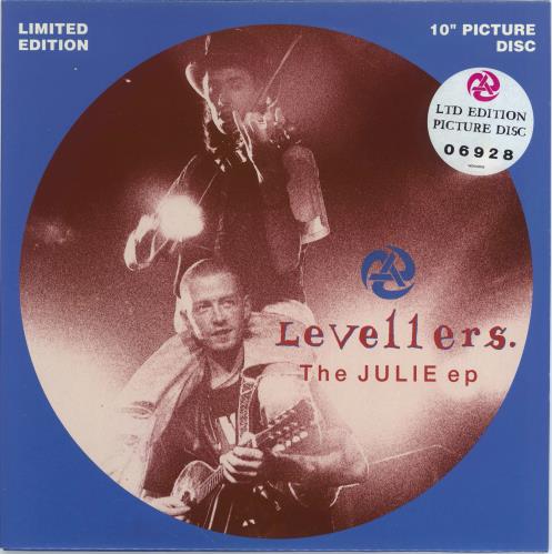 The Levellers The Julie EP 10" Vinyl Picture Disc (10 inch Record Single) UK LVL1PTH164383