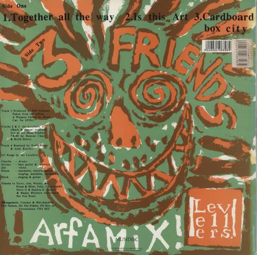 The Levellers Together All The Way E.P. 12" vinyl single (12 inch record / Maxi-single) UK LVL12TO397830