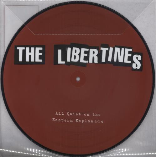 The Libertines All Quiet On The Eastern Esplanade - Picture Disc - Sealed picture disc LP (vinyl picture disc album) UK TLBPDAL834507