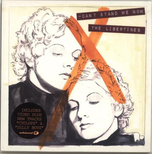 The Libertines Can't Stand Me Now + Press Release CD single (CD5 / 5") UK TLBC5CA697548