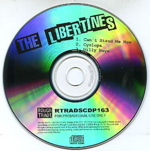 The Libertines Can't Stand Me Now CD-R acetate UK TLBCRCA301419