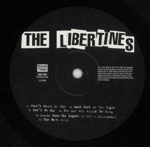 The Libertines The Libertines vinyl LP album (LP record) UK TLBLPTH810983