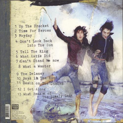 The Libertines Time For Heroes: The Best Of The Libertines - Red Vinyl vinyl LP album (LP record) UK TLBLPTI768307