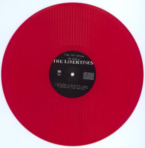 The Libertines Time For Heroes: The Best Of The Libertines - Red Vinyl vinyl LP album (LP record) UK TLBLPTI768307