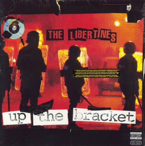 The Libertines Up The Bracket - Shrink vinyl LP album (LP record) US TLBLPUP827494