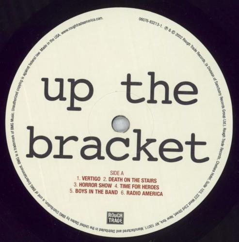 The Libertines Up The Bracket - Shrink vinyl LP album (LP record) US TLBLPUP827494