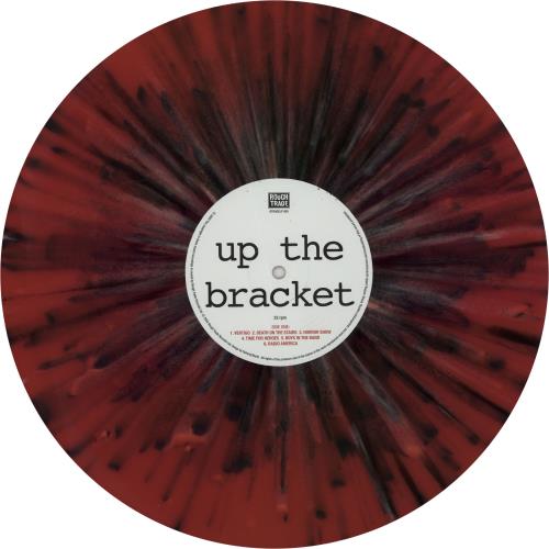 The Libertines Up The Bracket - Splatter Red Vinyl vinyl LP album (LP record) US TLBLPUP660626