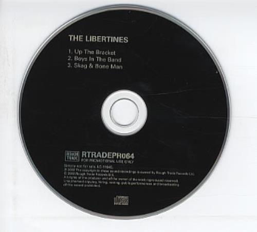 The Libertines Up The Bracket CD single (CD5 / 5") UK TLBC5UP227227