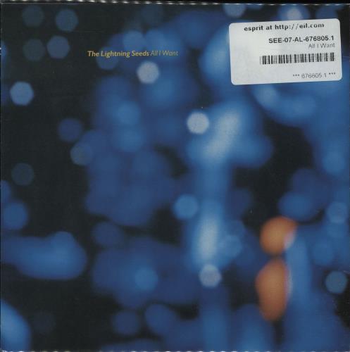 The Lightning Seeds All I Want 7" vinyl single (7 inch record / 45) German SEE07AL676805