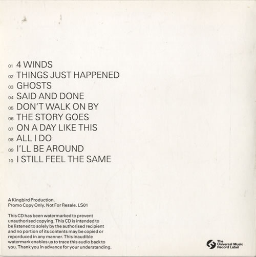 The Lightning Seeds Four Winds CD-R acetate UK SEECRFO479377