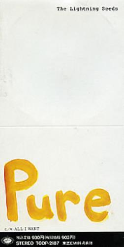 The Lightning Seeds Pure 3" CD single (CD3) Japanese SEEC3PU114789