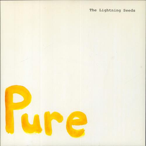 The Lightning Seeds Pure 7" vinyl single (7 inch record / 45) UK SEE07PU808615