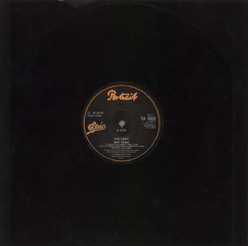 The Limit (80s) Say Yeah 12" vinyl single (12 inch record / Maxi-single) UK U9112SA553300