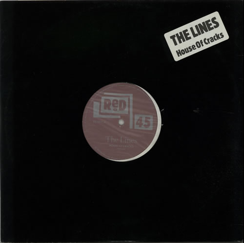 The Lines (80s) House Of Cracks 12" vinyl single (12 inch record / Maxi-single) UK XK312HO634549