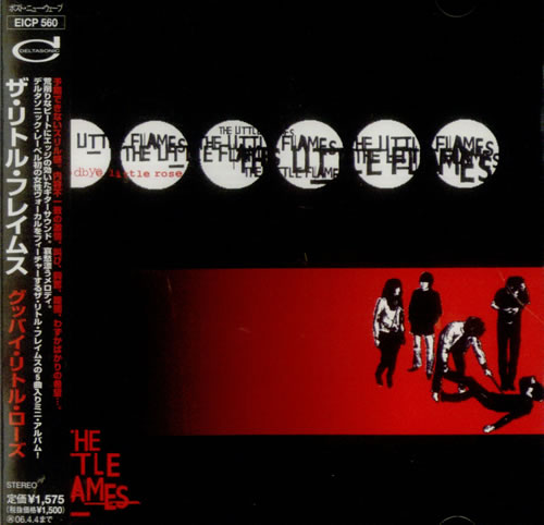 The Little Flames Goodbye Little Rose CD album (CDLP) Japanese FL5CDGO541931