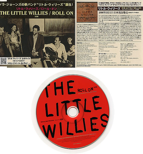 The Little Willies Roll On CD single (CD5 / 5") Japanese TW1C5RO357969