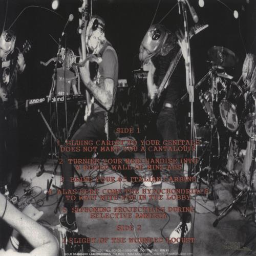 The Locust Flight Of The Wounded Locust 7" vinyl single (7 inch record / 45) US W0907FL838034