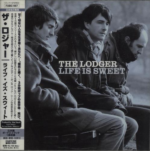 The Lodger Life Is Sweet + Obi CD album (CDLP) Japanese T11CDLI663316