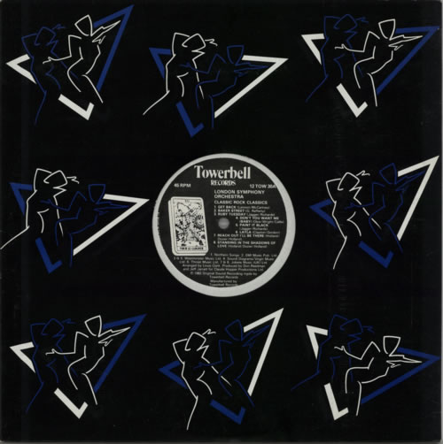 The London Symphony Orchestra Classic Rock Classics 12" vinyl single (12 inch record / Maxi-single) UK LQO12CL603607