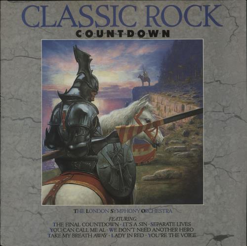 The London Symphony Orchestra Classic Rock Countdown vinyl LP album (LP record) UK LQOLPCL678287