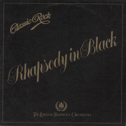 The London Symphony Orchestra Rhapsody In Black vinyl LP album (LP record) UK LQOLPRH508185