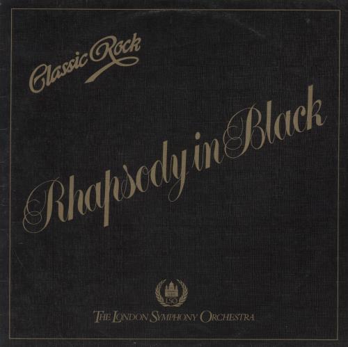 The London Symphony Orchestra Rhapsody In Black vinyl LP album (LP record) UK LQOLPRH508185