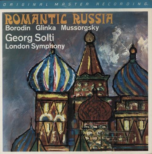The London Symphony Orchestra Romantic Russia vinyl LP album (LP record) US LQOLPRO876020