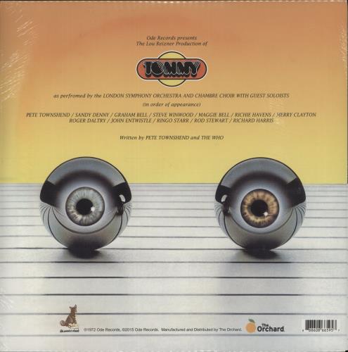 The London Symphony Orchestra Tommy - As Performed By The London Symphony Orchestra - Silver Vinyl - Sealed 2-LP vinyl record set (Double LP Album) UK LQO2LTO874543