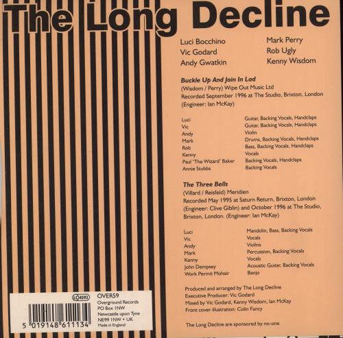 The Long Decline Buckle Up And Join In Lad 7" vinyl single (7 inch record / 45) UK 32E07BU775586