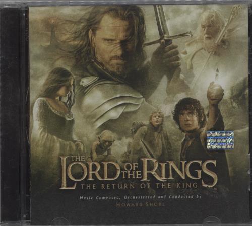 The Lord Of The Rings The Lord Of The Rings: The Return Of The King CD album (CDLP) Argentinean TLRCDTH663767