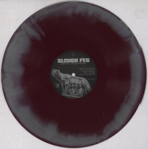 The Lord Weird Slough Feg Digital Resistance - Purple with Grey Swirl Vinyl vinyl LP album (LP record) UK 6QILPDI831639