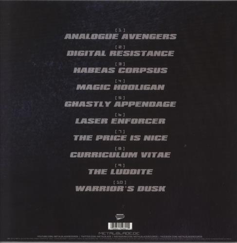 The Lord Weird Slough Feg Digital Resistance - Purple with Grey Swirl Vinyl vinyl LP album (LP record) UK 6QILPDI831639