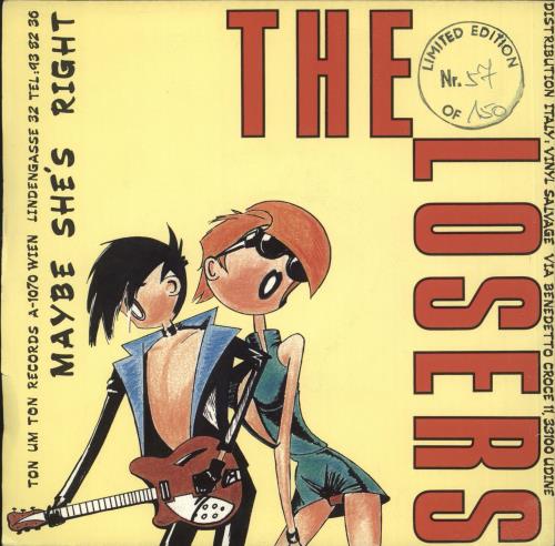 The Losers Boys Are Bound To Be Free 7" vinyl single (7 inch record / 45) Austrian Y5407BO710087