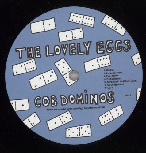 The Lovely Eggs Cob Dominos vinyl LP album (LP record) UK X1LLPCO887967