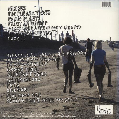 The Lovely Eggs Cob Dominos vinyl LP album (LP record) UK X1LLPCO887967