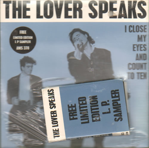 The Lover Speaks I Close My Eyes And Count To Ten + Sampler Cassette - Sealed 7" vinyl single (7 inch record / 45) UK TLS07IC639081