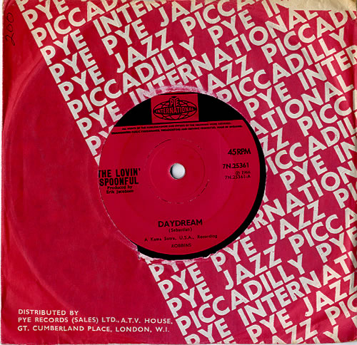 The Lovin' Spoonful Daydream - Solid 7" vinyl single (7 inch record / 45) UK LSP07DA611932