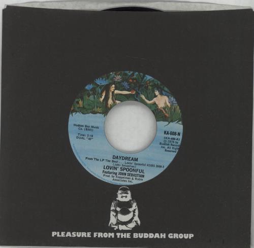 The Lovin' Spoonful Daydream 7" vinyl single (7 inch record / 45) US LSP07DA674226