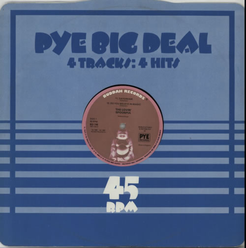 The Lovin' Spoonful Pye Big Deal EP 12" vinyl single (12 inch record / Maxi-single) UK LSP12PY392039