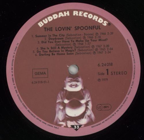 The Lovin' Spoonful The Lovin' Spoonful vinyl LP album (LP record) German LSPLPTH443609