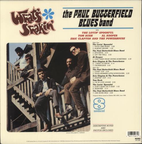 The Lovin' Spoonful What's Shakin' vinyl LP album (LP record) US LSPLPWH880486