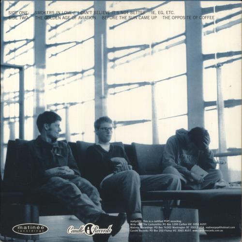 The Lucksmiths Staring At The Sky 10" vinyl single (10 inch record) US 86I10ST861652