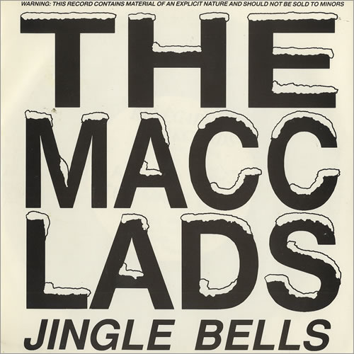 The Macc Lads Jingle Bells 7" vinyl single (7 inch record / 45) UK TMD07JI493312