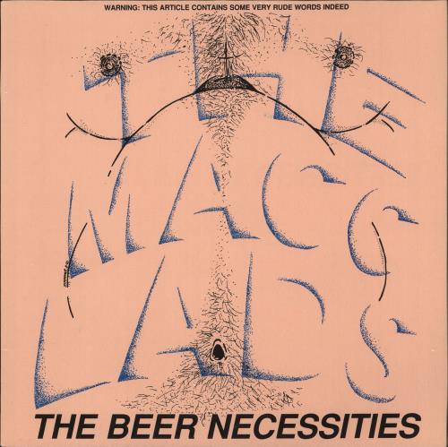 The Macc Lads The Beer Necessities vinyl LP album (LP record) UK TMDLPTH720617