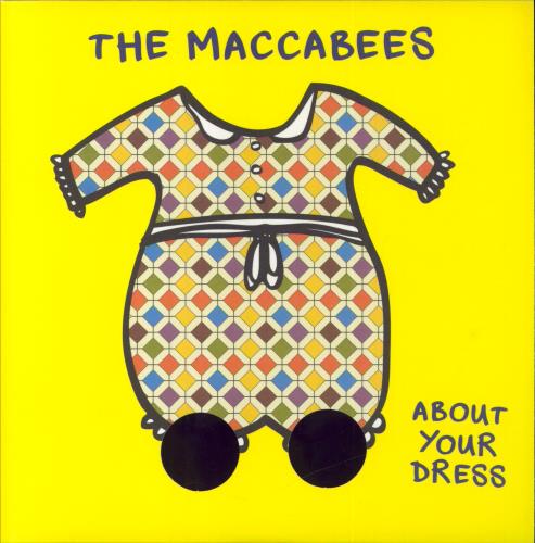 The Maccabees About Your Dress 7" vinyl single (7 inch record / 45) UK EE507AB391090